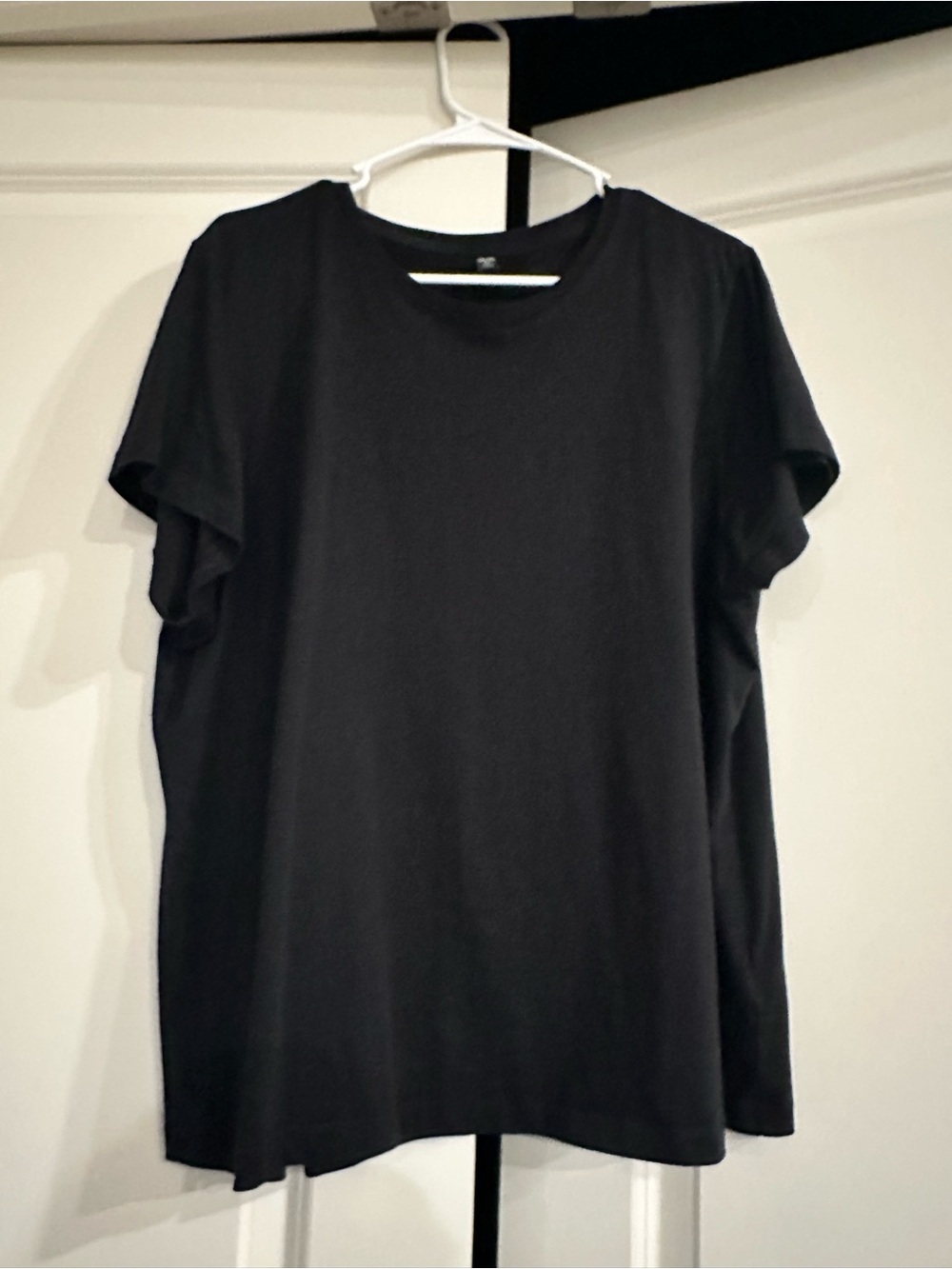 Uniqlo Black XXL Crew Neck Tee